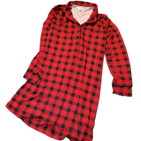 Buffalo Plaid Gown medium - Picture 1 of 5
